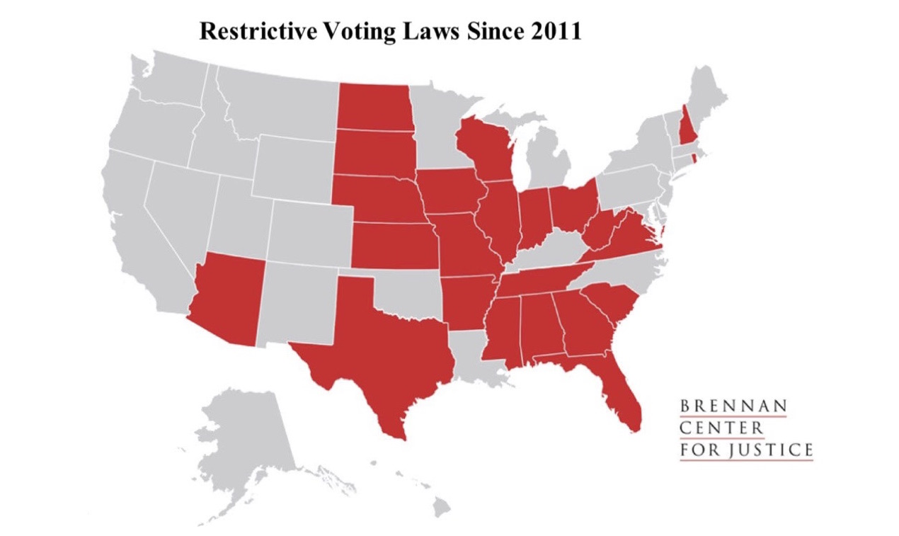 The new voting restrictions Southern voters face in the midterm