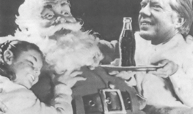 Collage of Jimmy Carter and Santa Claus