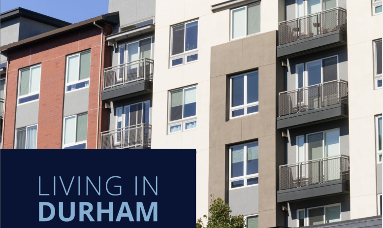 Living in Durham Cover