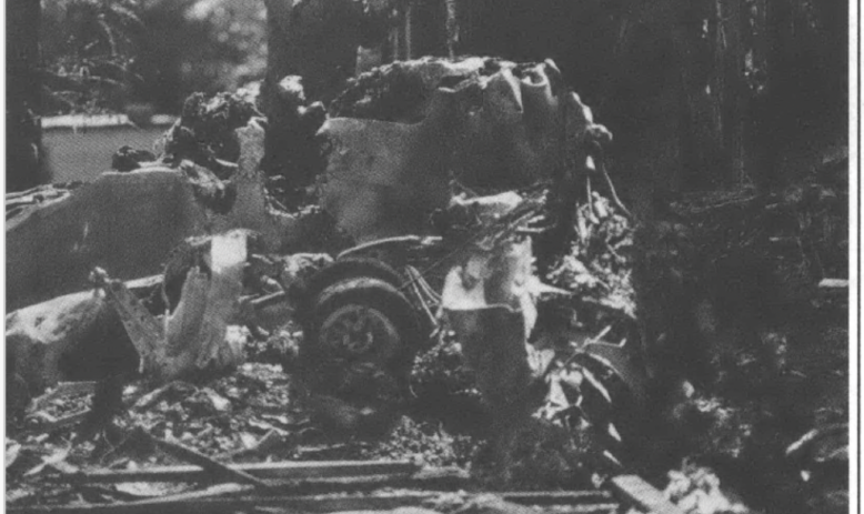 onlooker photographs a plane crash