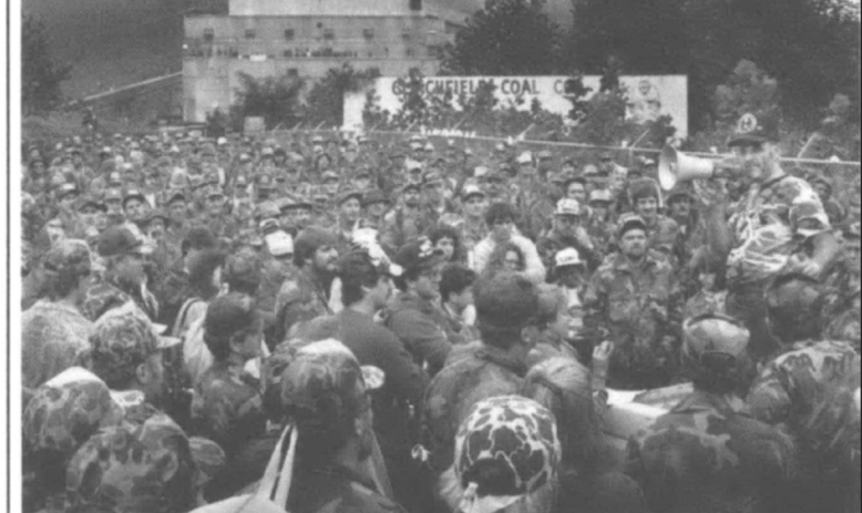 Pittston coal miners striking
