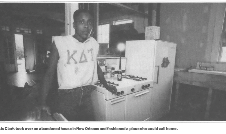 photograph of woman in her home