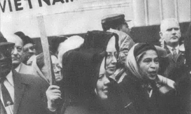 Detroit, 1965: Selma Support Demonstration. At Right: Rosa Parks
