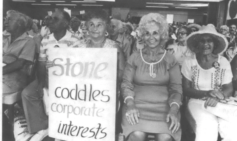1980 "Heart Not Stone" rally