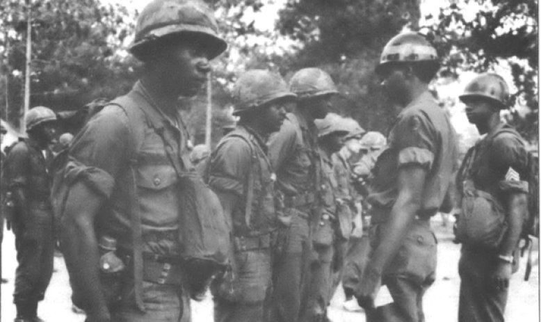 Black soldiers in the US Army