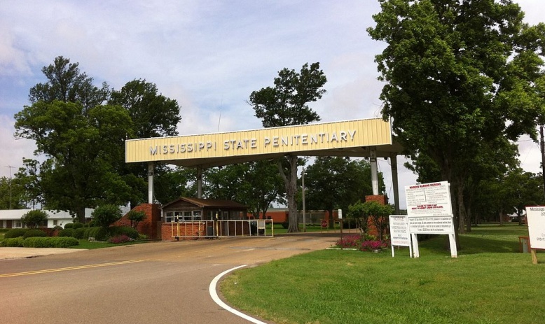 Entrance to Mississippi State Penitentiary