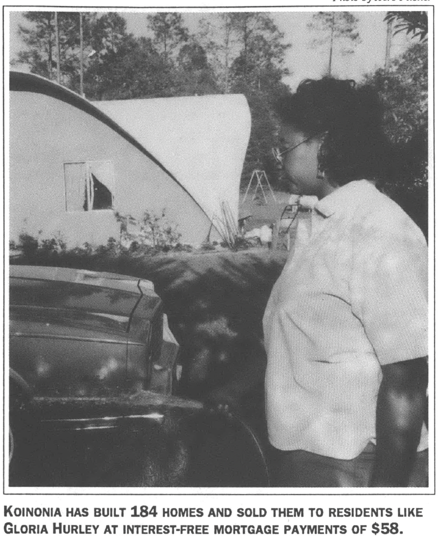 Side profile of woman looking out at farm