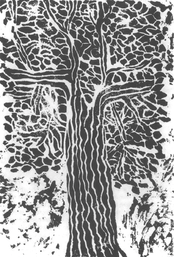 Print of tree