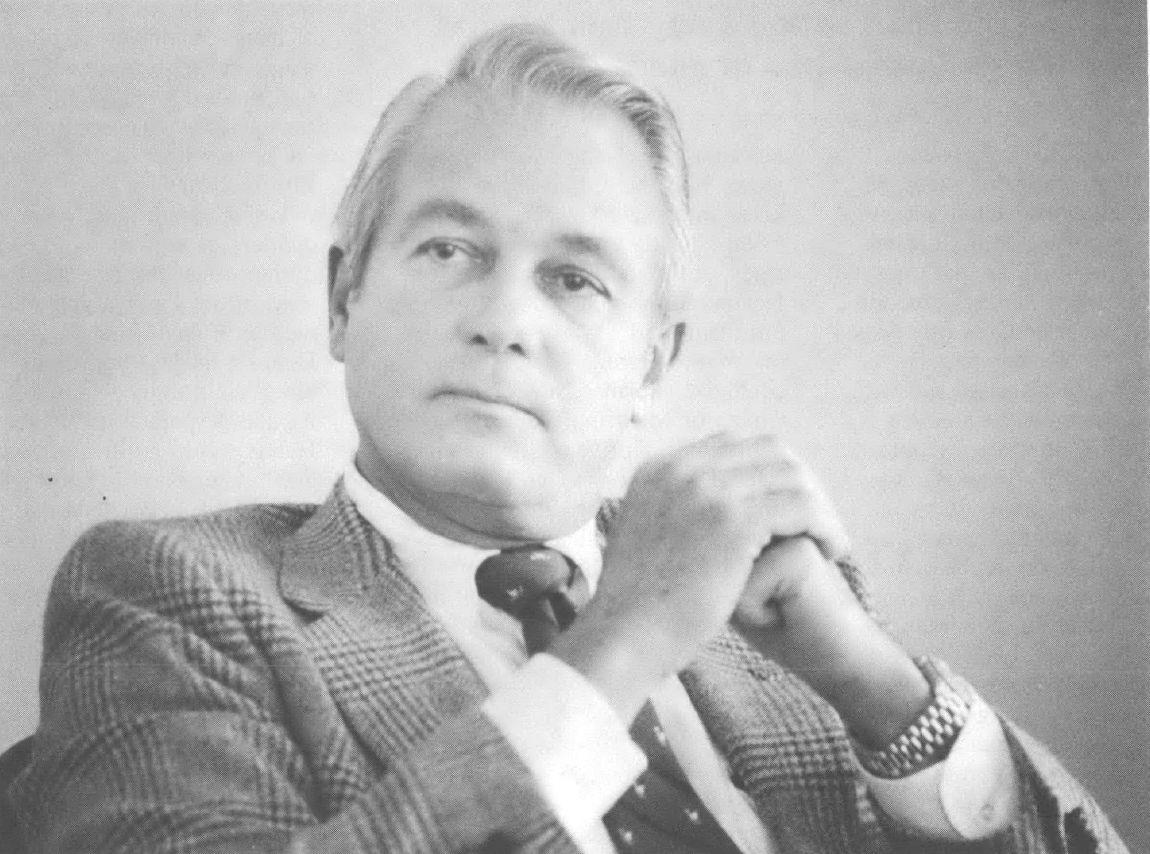 Black and White photo of Louisiana Governor Edwin Edwards
