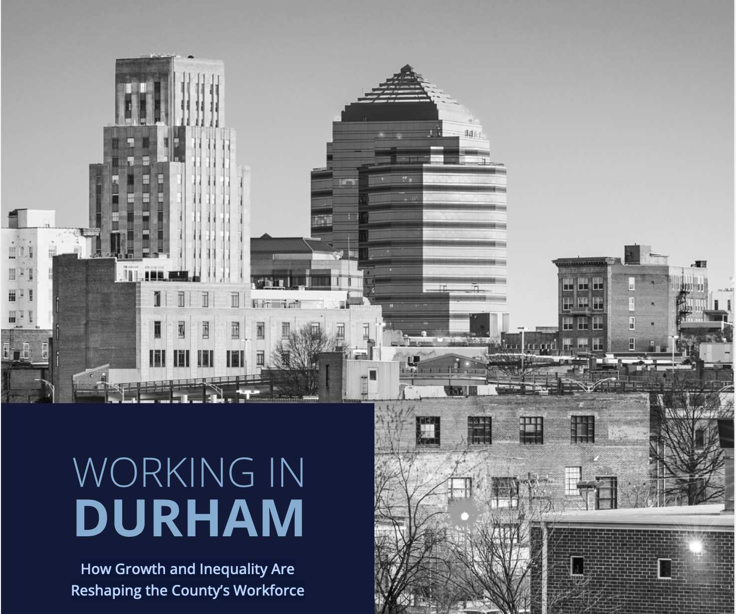 Working in Durham Report Cover