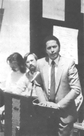 U.S. Representative Harold Ford at the Memphis Waging Peace Conference, 1982