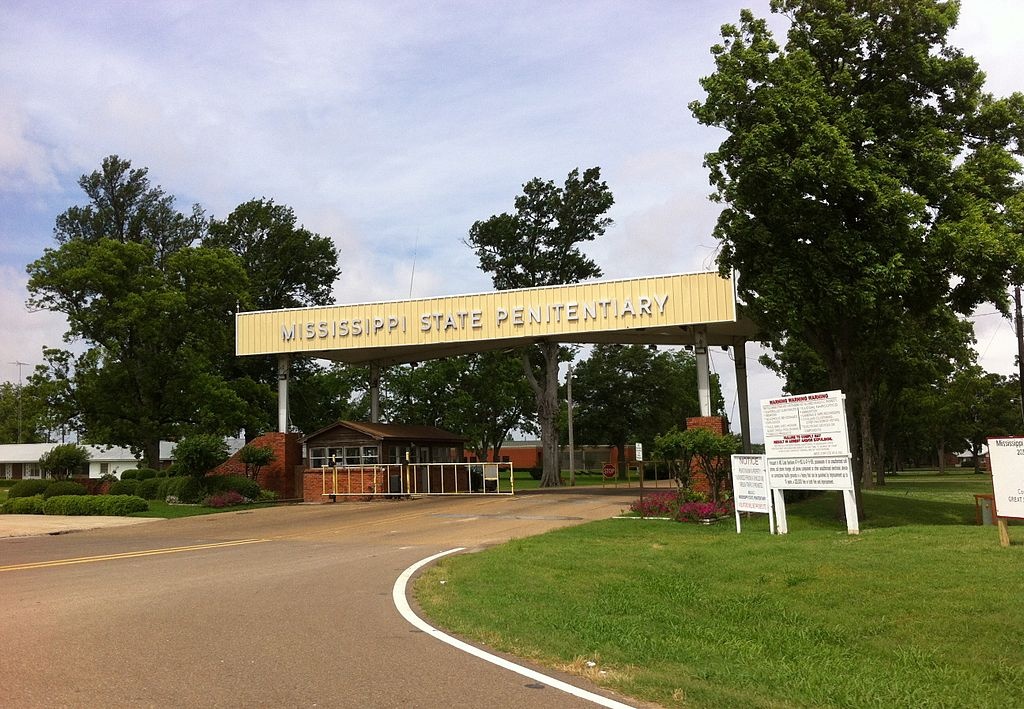 Entrance to Mississippi State Penitentiary