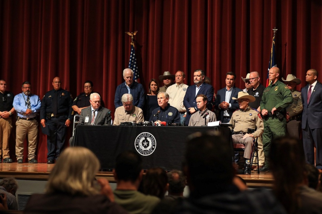 Gov. Abbott at Uvalde presser